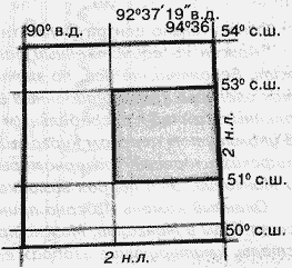 Геодезический квадрат Тувы - student2.ru