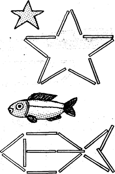 Ii. выполнение фигурок из палочек - student2.ru