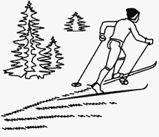 способы преодоления подъемов на лыжах - student2.ru