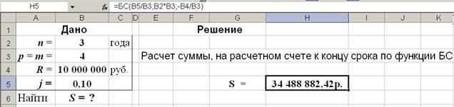Наращенные суммы для финансовых рент - student2.ru