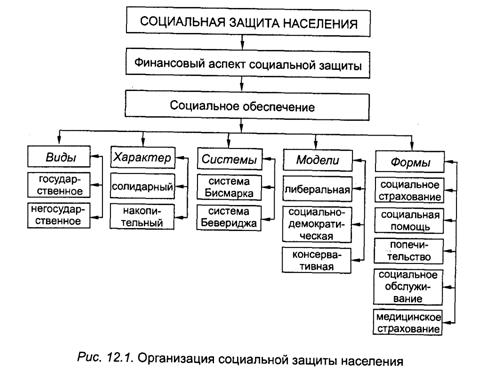 Необходимость социальной защиты населения, ее сущность и финансовый механизм - student2.ru