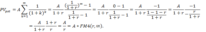 Определение текущей стоимости аннуитета - student2.ru