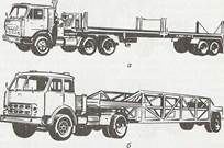 Автопоезда для перевозки железобетонных изделий - student2.ru