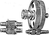 Цилиндрические косозубые и шевронные зубчатые передачи. Устройство и основные геометрические и силовые соотношения - student2.ru