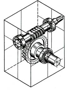 Изучение конструкции червячных редукторов - student2.ru