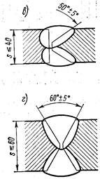 конструктивные разновидности сварных соединений и типы швов - student2.ru