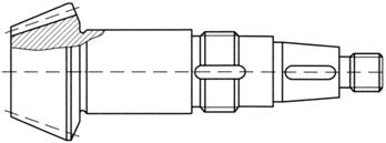 Определение формы и размеров конструктивных элементов зубчатых колес в зависимости от их конструктивного исполнения - student2.ru