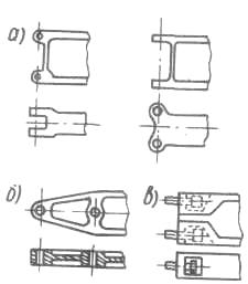 Принципы стыковых соединений крыльев различных конструктивно - силовых схем - student2.ru