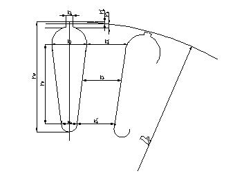 Расчет размеров зубцовой зоны статора и воздушного зазора - student2.ru