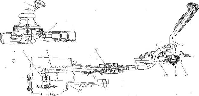 Устройство механизмов управления коробкой передач - student2.ru