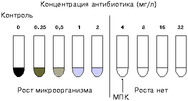 Методы определения чувствительности к антибиотикам - student2.ru