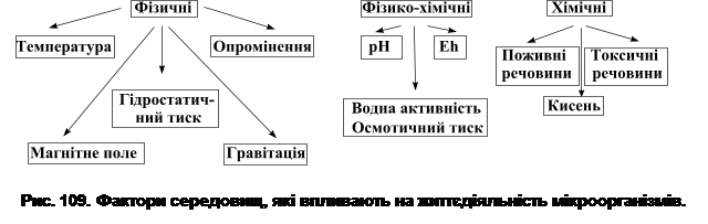 Розподіл мікроорганізмів за їх відношенням до температури - student2.ru