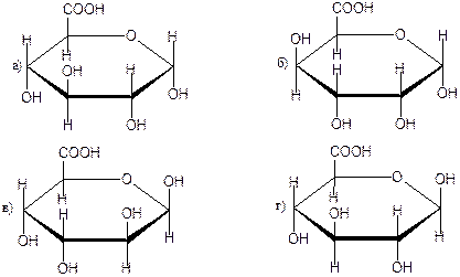 Выберите аномеры D-галактозы из нижеприведенных формул - student2.ru