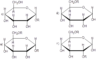 Выберите аномеры D-галактозы из нижеприведенных формул - student2.ru