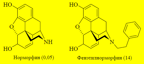 Наркотические анальгетики с сохранённой циклической структурой морфина - student2.ru