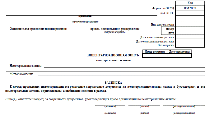 Тема №5. Документация и инвентаризация - student2.ru