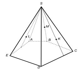 Лабораторная работа № 3. Построение пирамиды и её плоских сечений - student2.ru