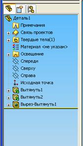 Начало работы в программе SolidWorks. - student2.ru