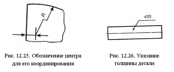 Нанесение размерных чисел - student2.ru