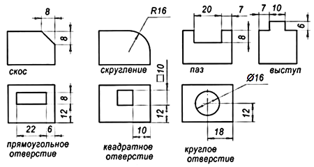 Построение фронтального разреза в документе Чертеж. - student2.ru