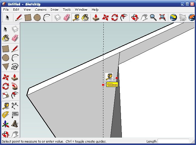 SketchUp Урок шестой. Экстерьер дома в SketchUp - student2.ru