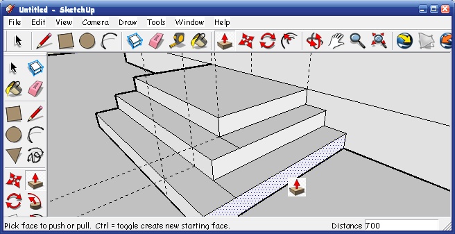 SketchUp Урок шестой. Экстерьер дома в SketchUp - student2.ru