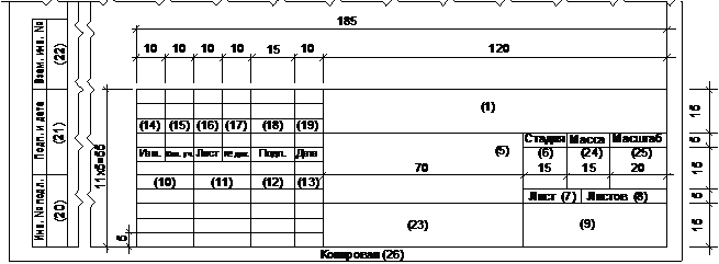 Таблицы, экспликации, ведомости - student2.ru