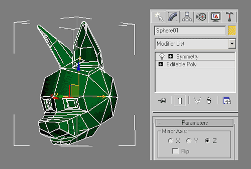 Уроки 3ds Max:Моделируем собаку из мультика вольт. Часть №1. Моделирование головы - student2.ru