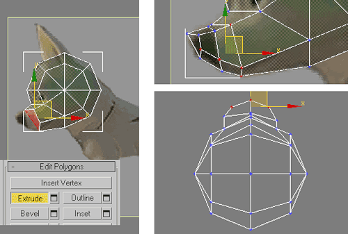 Уроки 3ds Max:Моделируем собаку из мультика вольт. Часть №1. Моделирование головы - student2.ru