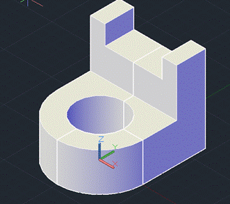 Выполнение 3d модели по заданным двум проекциям - student2.ru