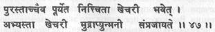 Шлока 47. Форма кхечари из раджа-йоги также приводит к унмани - student2.ru