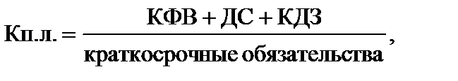 Анализ платежеспособности и ликвидности предприятия - student2.ru