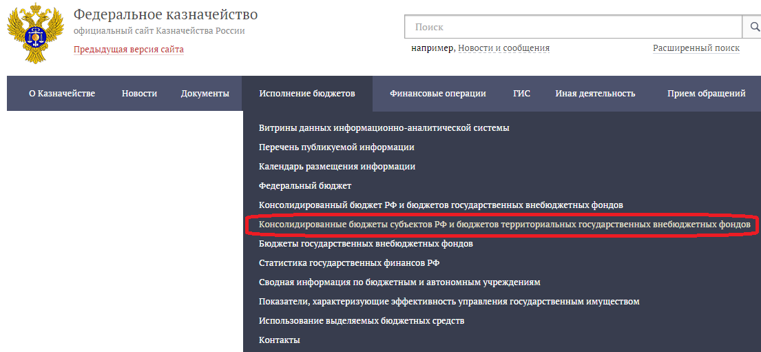 Анализ структуры консолидированного бюджета субъекта Российской Федерации - student2.ru