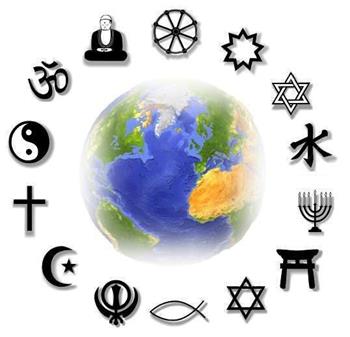 Государственные, национальные, этнические, дхармические религии, культуры, вероисповедания, символы мира - student2.ru