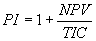 Индекс доходности инвестиций (PI) - student2.ru