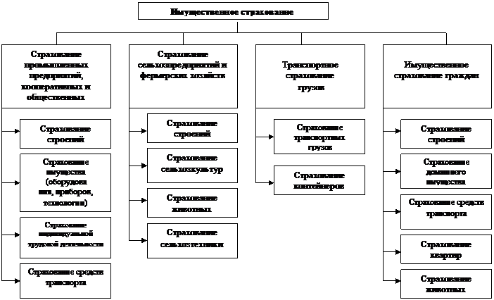 Классификация страхования предпринимательских рисков - student2.ru