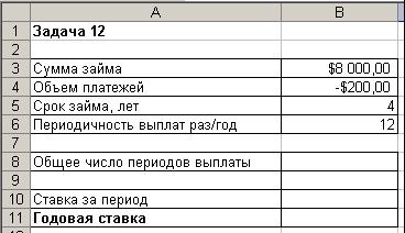 ЛАБОРАТОРНАЯ РАБОТА № 3. ФИНАНСОВЫЙ АНАЛИЗ В MS EXCEL. АНАЛИЗ ИНВЕСТИЦИЙ - student2.ru