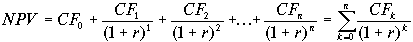Метод чистого современного значения (NPV — метод) - student2.ru