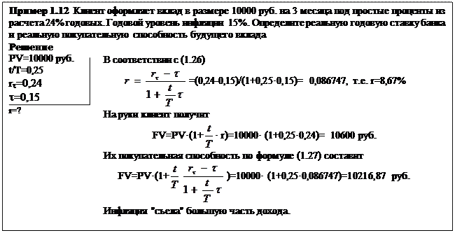 Номинальная и эффективная ставки - student2.ru