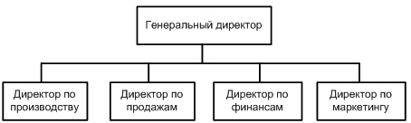 организационная структура предприятия - student2.ru