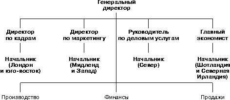 Организационная структура руководства организацией - student2.ru