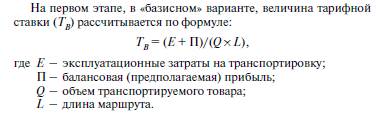 Особенности формирования цен на логистические услуги - student2.ru