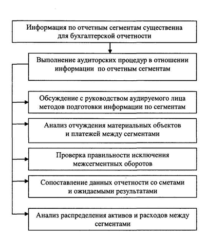 Раскрытие информации по отчетным сегментам финансовой (бухгалтерской) отчетности аудируемого лица - student2.ru