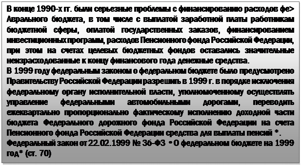 Российские специальные внебюджетные фонды - student2.ru