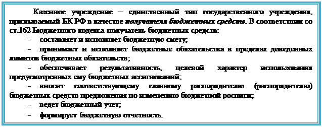 Сущность и порядок формирования государственного задания государственных (муниципальных) учреждений - student2.ru