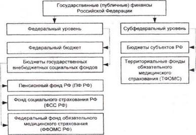 Тема 2. Организация государственных и муниципальных финансов - student2.ru