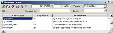 Возможности САБД 5NTe BANK при построении отчетов - student2.ru