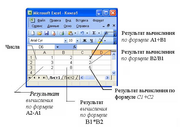 Задании 1.6. Манипулирование листами - student2.ru