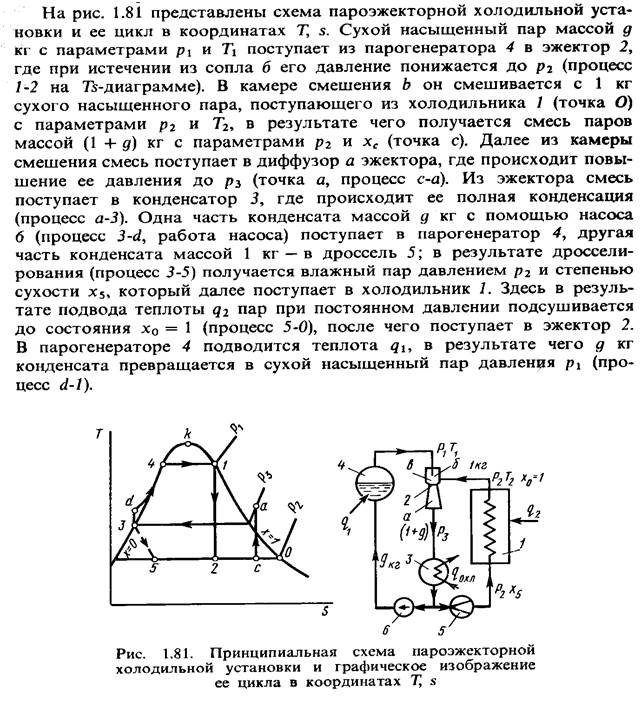 цикл каскадной холодильной машины, принципиальная схема. - student2.ru