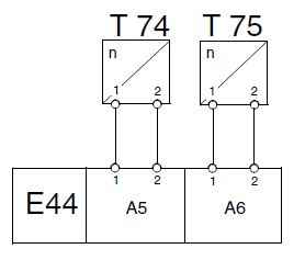 Датчики частоты вращения коленвала T74 и T75 - student2.ru
